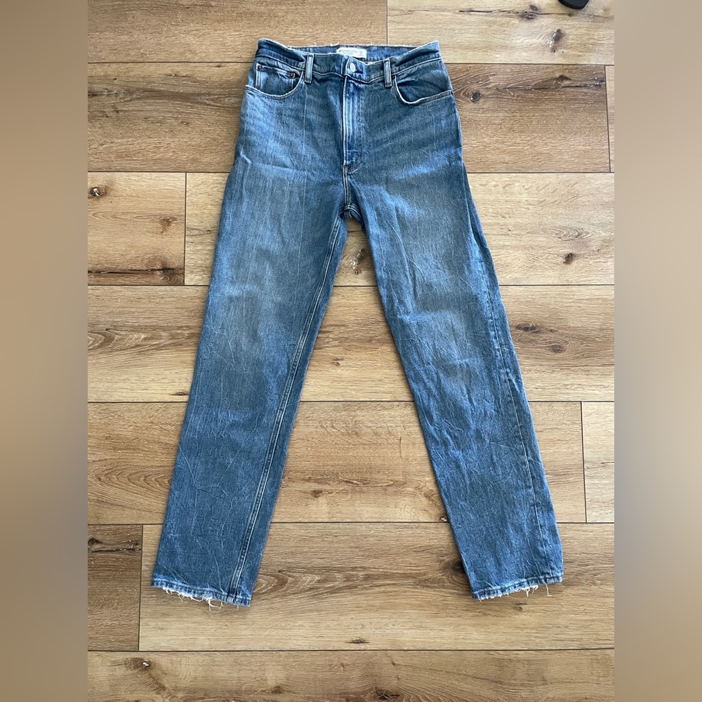 Abercrombie & Fitch 90s Straight Ultra High Rise